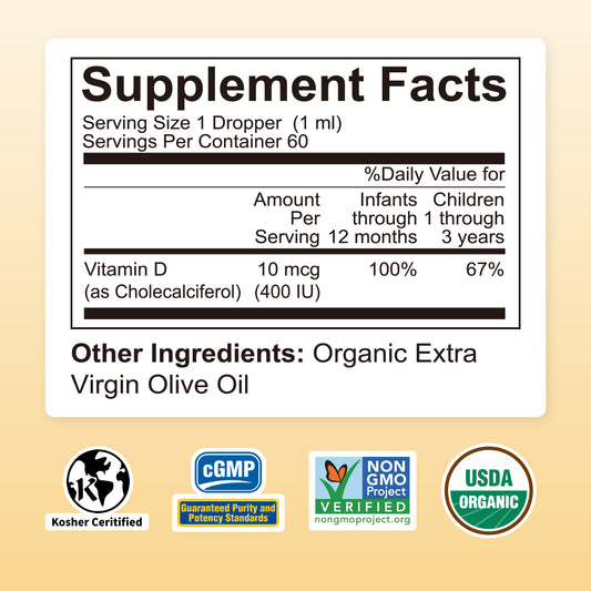 Sunshine Vitamin D3 2oz