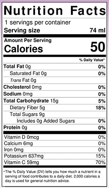 Nature's Nutra Gut Health, Berry & Banana Juice