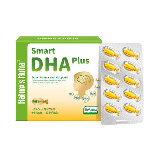 Smart DHA Plus Softgels (9 Blisters × 10 Softgels)