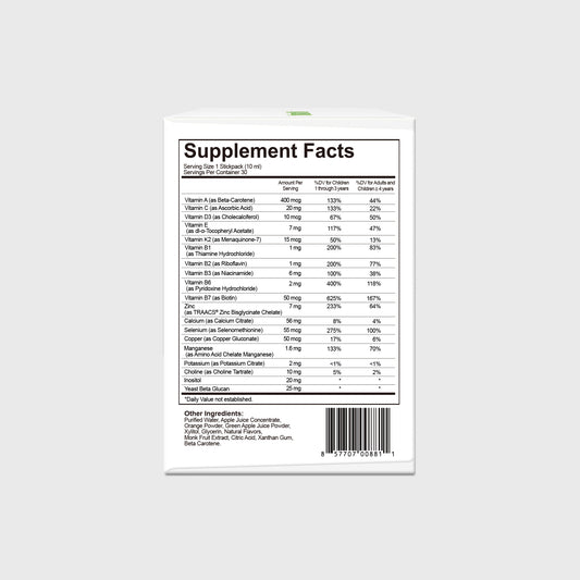 Liquid Power Zinc With Multi Boosters (30 Stickpacks)